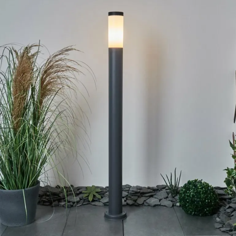 Borne lumineuse Sessa Anthracite, 1 lumière