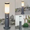 Borne lumineuse Sessa Anthracite, 1 lumière, Détecteur de mouvement