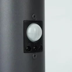 Borne lumineuse Sessa Anthracite, 1 lumière, Détecteur de mouvement