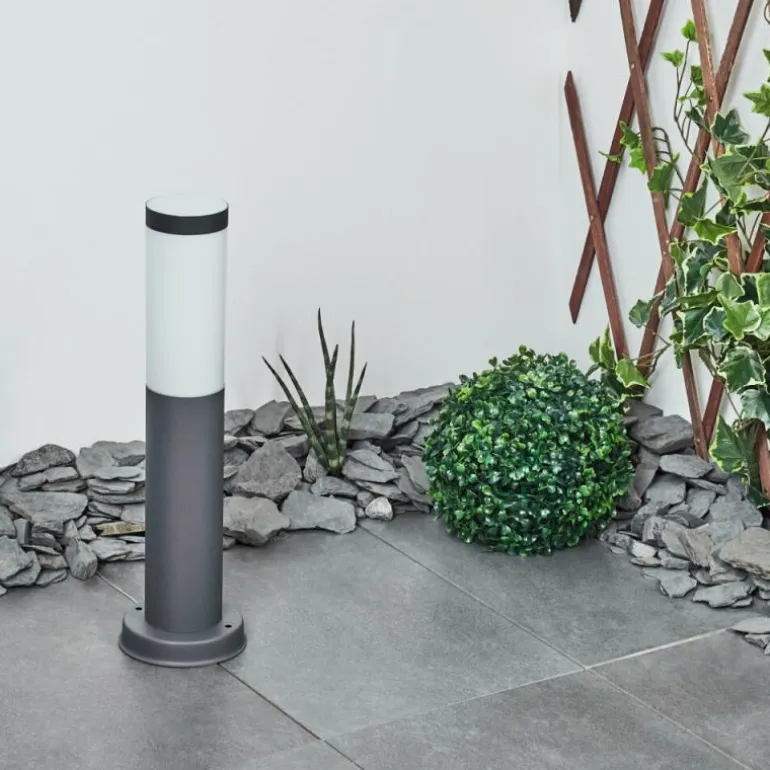 Borne lumineuse Sessa Anthracite, 1 lumière