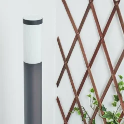 Borne lumineuse Sessa Anthracite, 1 lumière
