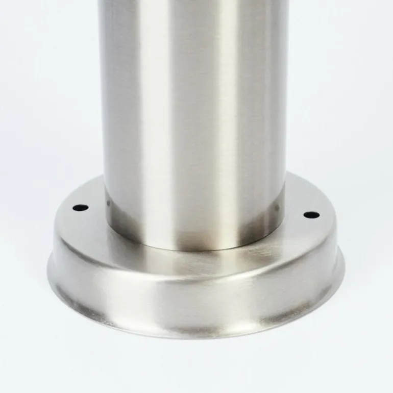 Borne lumineuse Sessa Nickel mat, 1 lumière