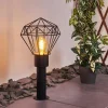 Borne lumineuse Solda Noir, 1 lumière