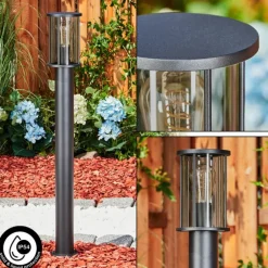 Borne lumineuse Sumalao Noir, 1 lumière
