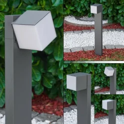 Borne lumineuse Swanek LED Anthracite, 1 lumière