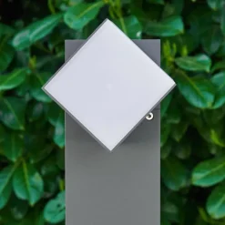 Borne lumineuse Swanek LED Anthracite, 1 lumière