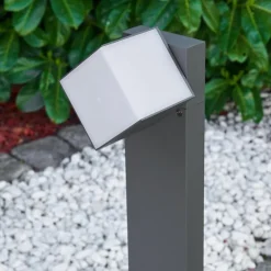 Borne lumineuse Swanek LED Anthracite, 1 lumière