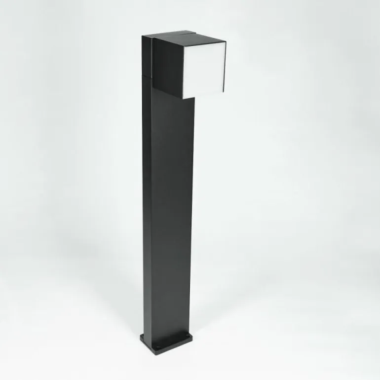 Borne lumineuse Swanek LED Noir, 1 lumière