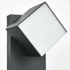 Borne lumineuse Swanek LED Anthracite, 1 lumière