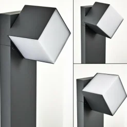 Borne lumineuse Swanek LED Anthracite, 1 lumière