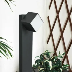 Borne lumineuse Swanek LED Anthracite, 1 lumière