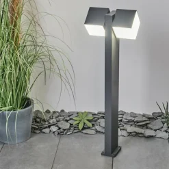 Borne lumineuse Swanek LED Anthracite, 1 lumière