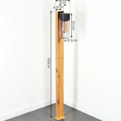 Borne lumineuse Tabary Écru, 1 lumière