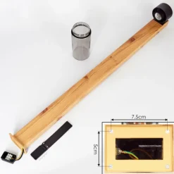 Borne lumineuse Tabary Écru, 1 lumière