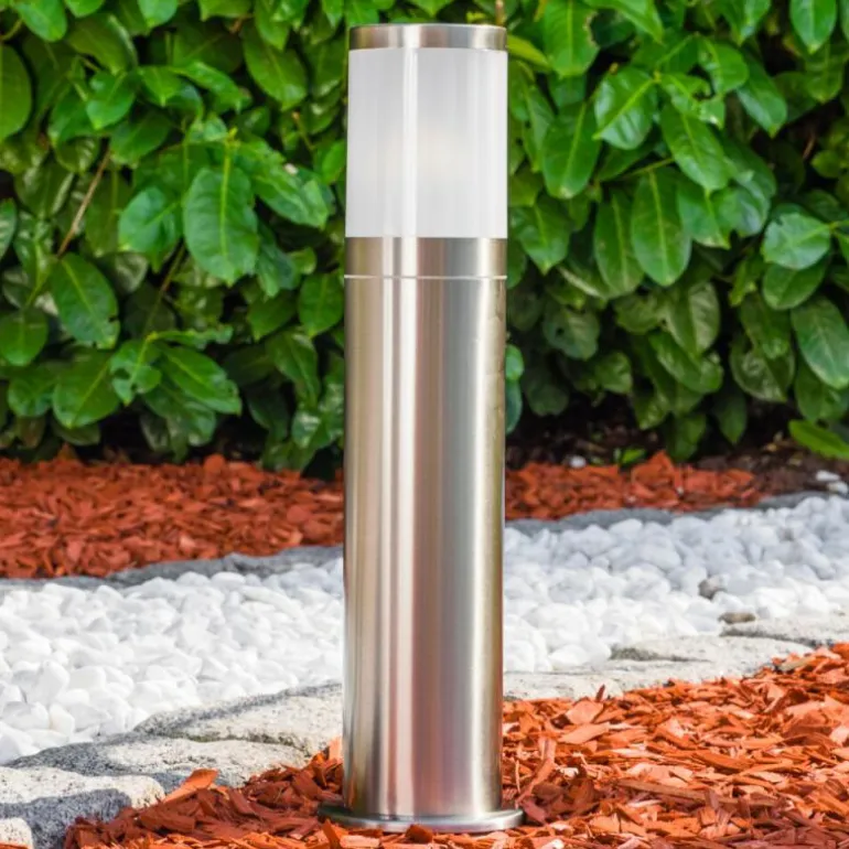 Borne lumineuse TOLSONA Acier inoxydable, 1 lumière