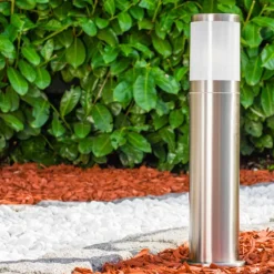 Borne lumineuse TOLSONA Acier inoxydable, 1 lumière