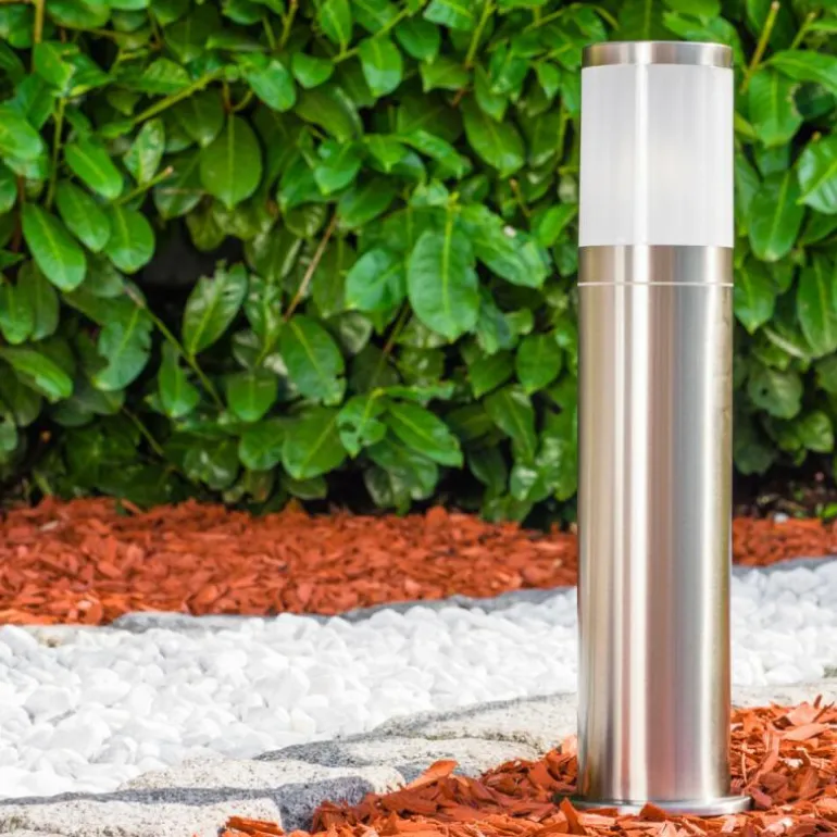Borne lumineuse TOLSONA Acier inoxydable, 1 lumière