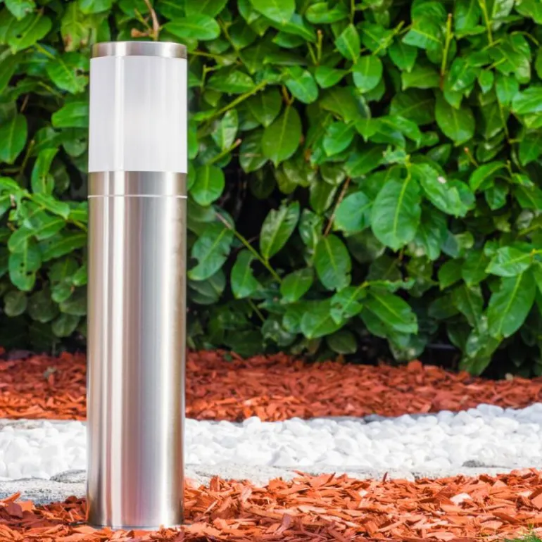 Borne lumineuse TOLSONA Acier inoxydable, 1 lumière