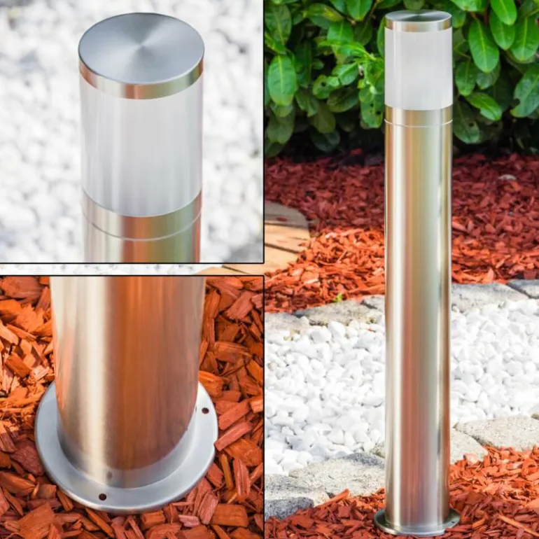 Borne lumineuse TOLSONA Acier inoxydable, 1 lumière