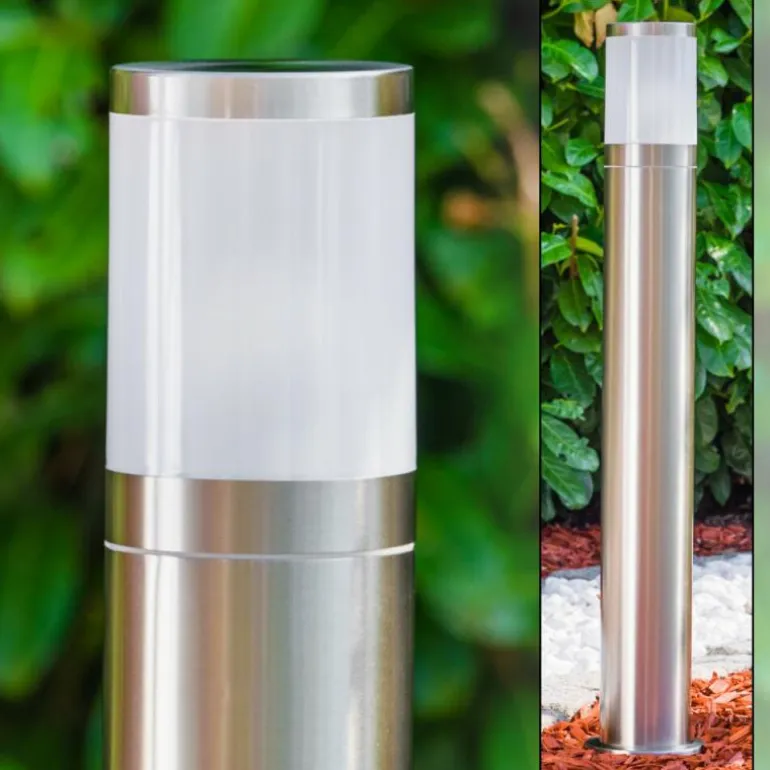 Borne lumineuse TOLSONA Acier inoxydable, 1 lumière
