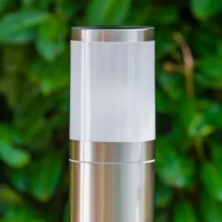Borne lumineuse TOLSONA Acier inoxydable, 1 lumière