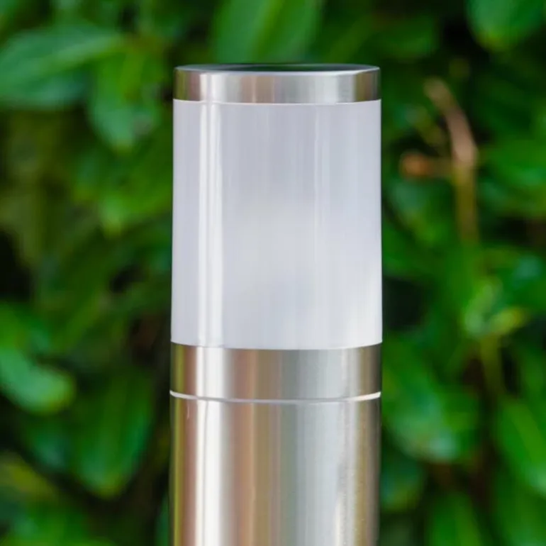 Borne lumineuse TOLSONA Acier inoxydable, 1 lumière