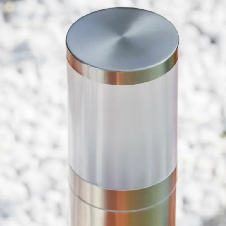 Borne lumineuse TOLSONA Acier inoxydable, 1 lumière
