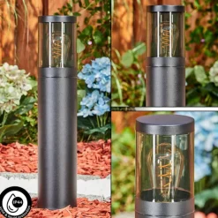 Borne lumineuse Tolsona Noir, 1 lumière