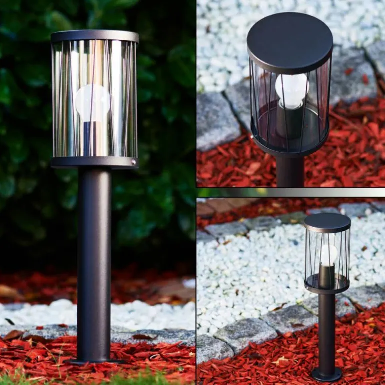 Borne lumineuse Torsa Noir, 1 lumière