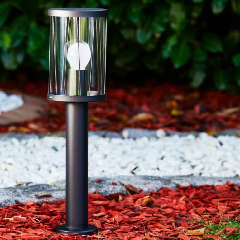 Borne lumineuse Torsa Noir, 1 lumière