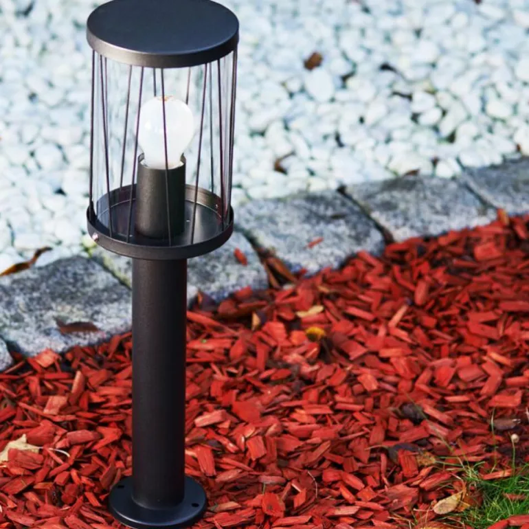 Borne lumineuse Torsa Noir, 1 lumière