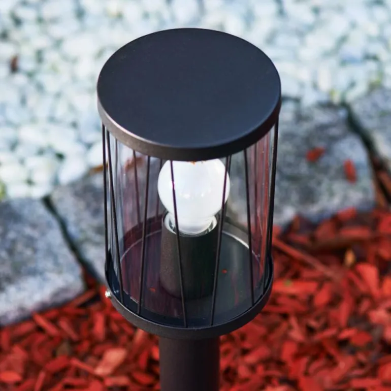 Borne lumineuse Torsa Noir, 1 lumière