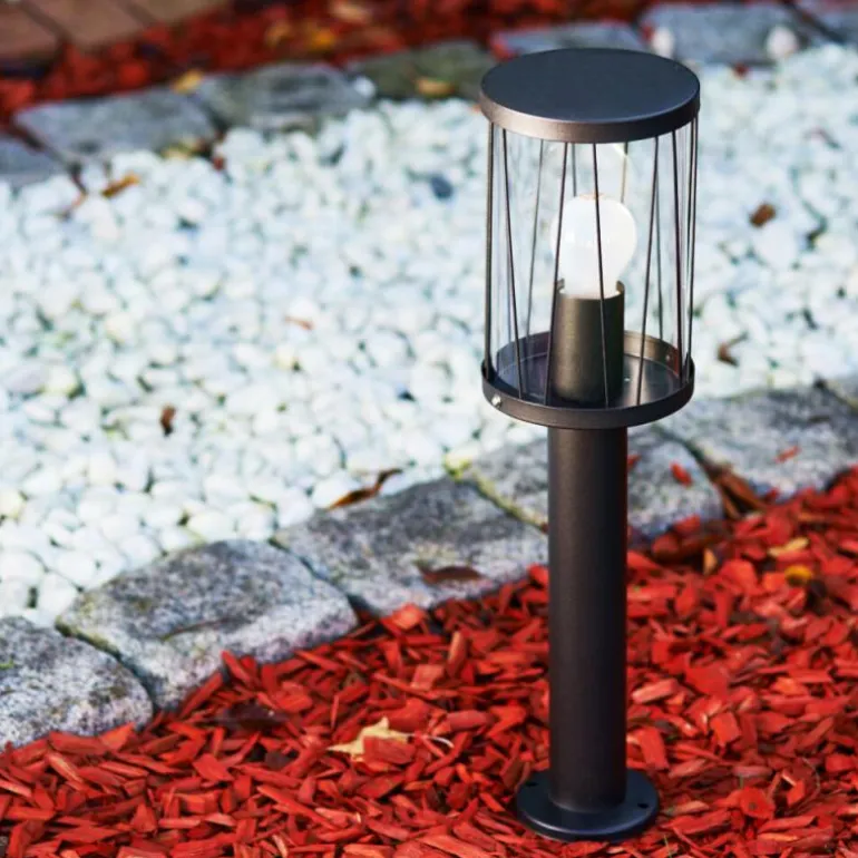 Borne lumineuse Torsa Noir, 1 lumière