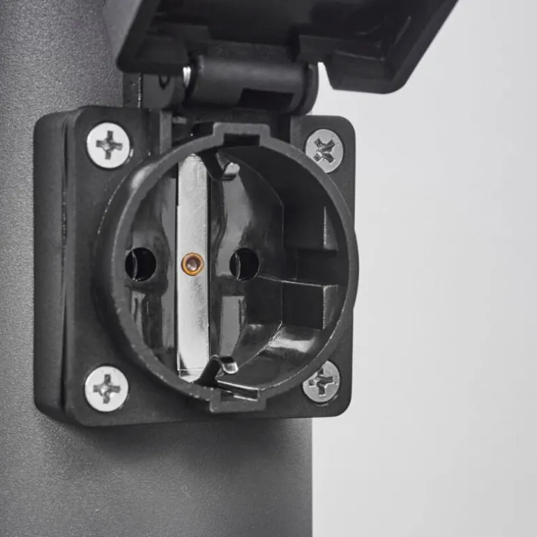 Borne lumineuse Tunes Anthracite, 1 lumière