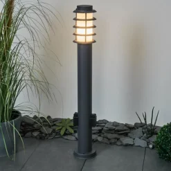 Borne lumineuse Tunes Anthracite, 1 lumière
