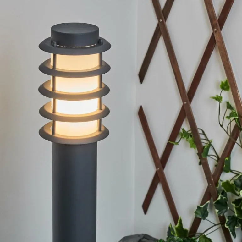 Borne lumineuse Tunes Anthracite, 1 lumière