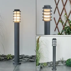Borne lumineuse Tunes Anthracite, 1 lumière