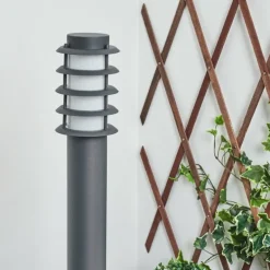 Borne lumineuse Tunes Anthracite, 1 lumière