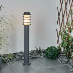 Borne lumineuse Tunes Anthracite, 1 lumière