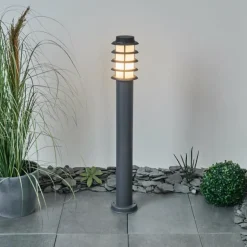 Borne lumineuse Tunes Anthracite, 1 lumière