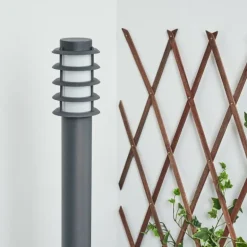 Borne lumineuse Tunes Anthracite, 1 lumière
