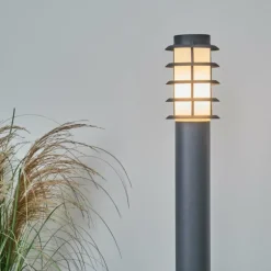 Borne lumineuse Tunes Anthracite, 1 lumière