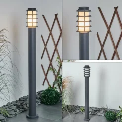 Borne lumineuse Tunes Anthracite, 1 lumière
