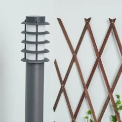 Borne lumineuse Tunes Anthracite, 1 lumière