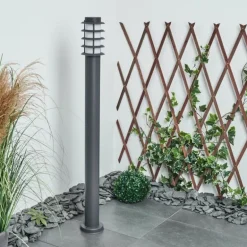 Borne lumineuse Tunes Anthracite, 1 lumière
