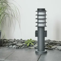 Borne lumineuse Tunes Anthracite, 1 lumière