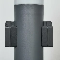 Borne lumineuse Tunes Anthracite, 1 lumière