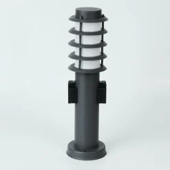 Borne lumineuse Tunes Anthracite, 1 lumière