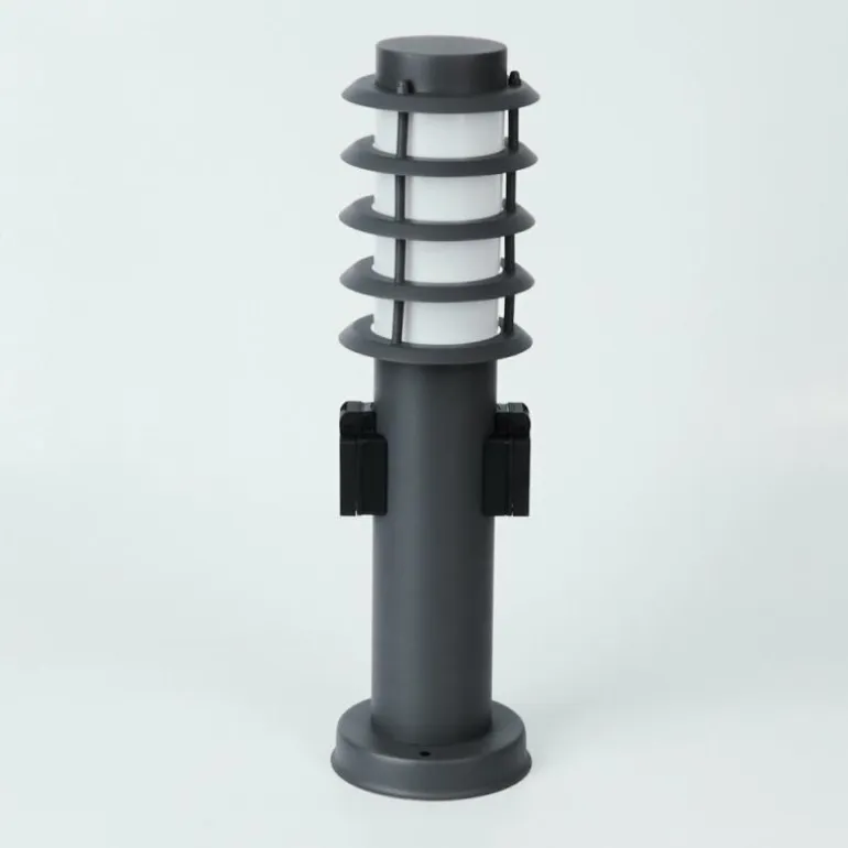 Borne lumineuse Tunes Anthracite, 1 lumière