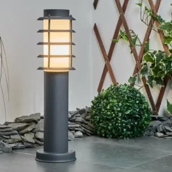 Borne lumineuse Tunes Anthracite, 1 lumière